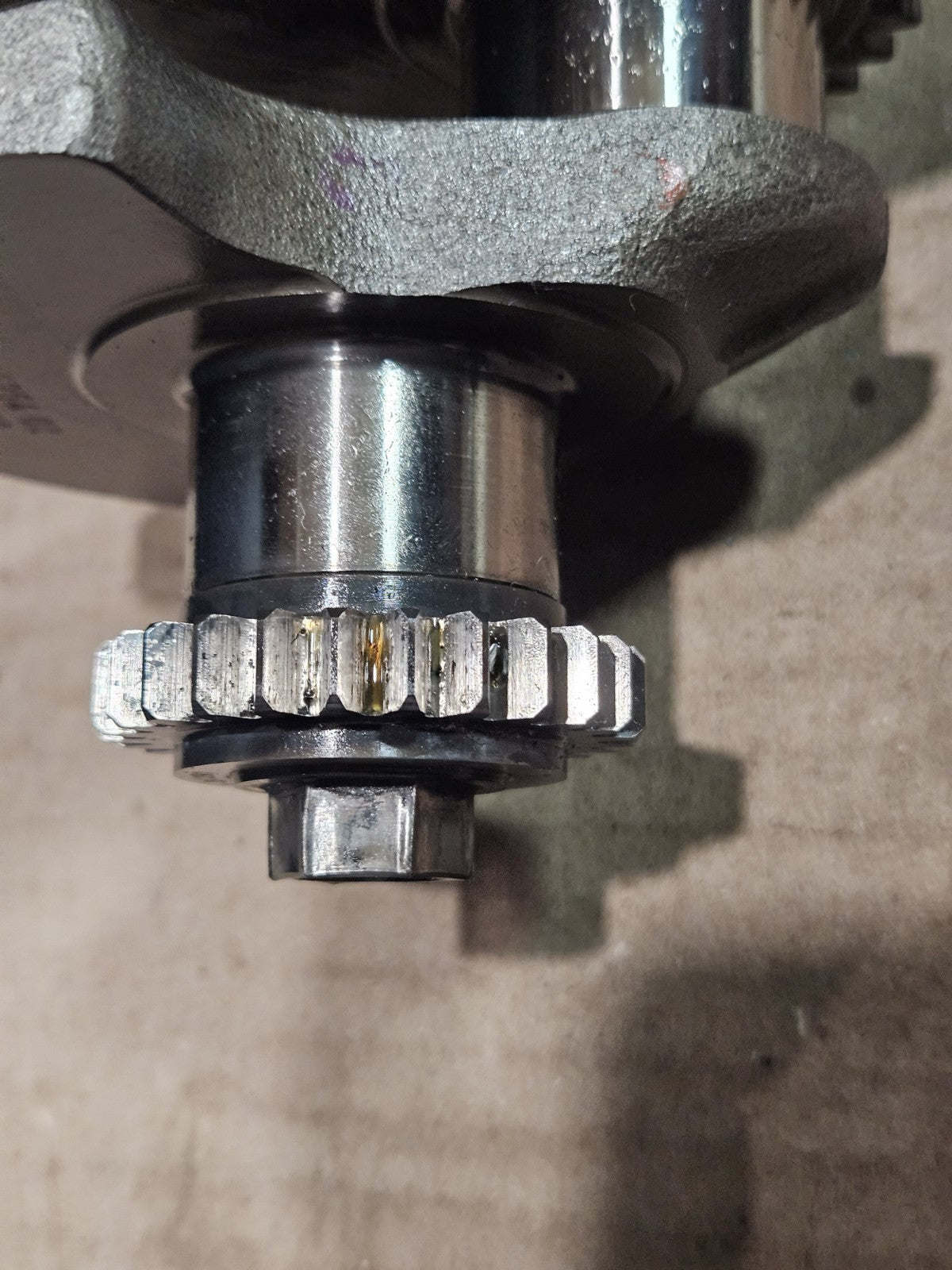 09-14 BMW S1000RR Engine Crankshaft Crank Shaft OEM Motor Bottom End Assembly