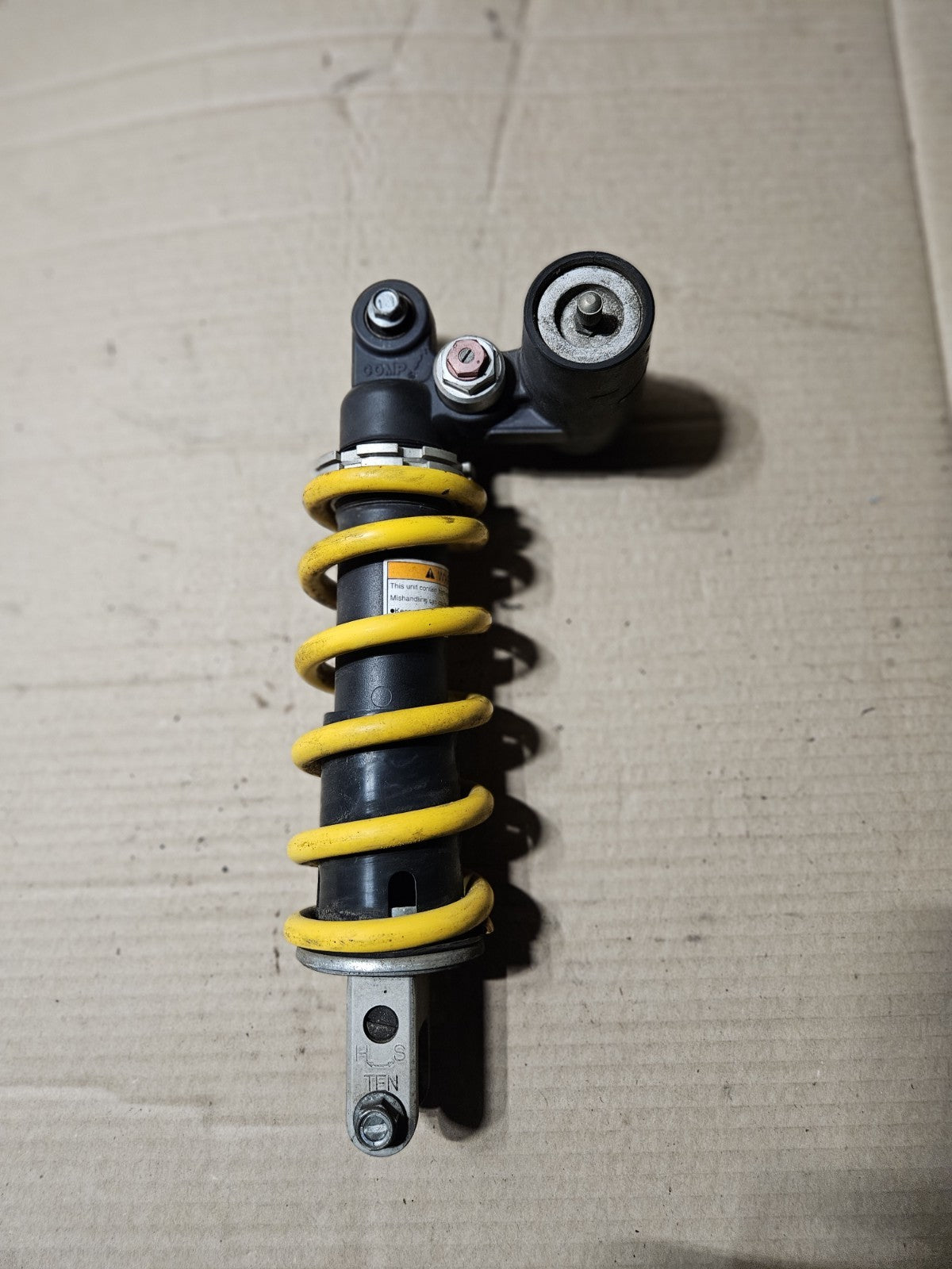 2006-2007 Suzuki GSXR600 GSX-R600 K6 K7 OEM Rear Shock Absorber Monoshock Spring1