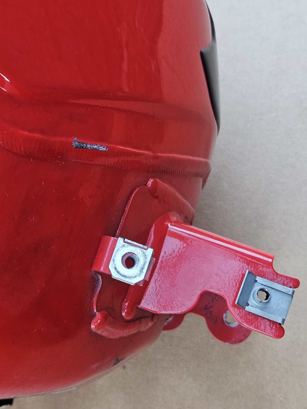 2010-2014 BMW S1000R OEM Fuel Gas Tank Red Petrol Reservoir NO DENTS