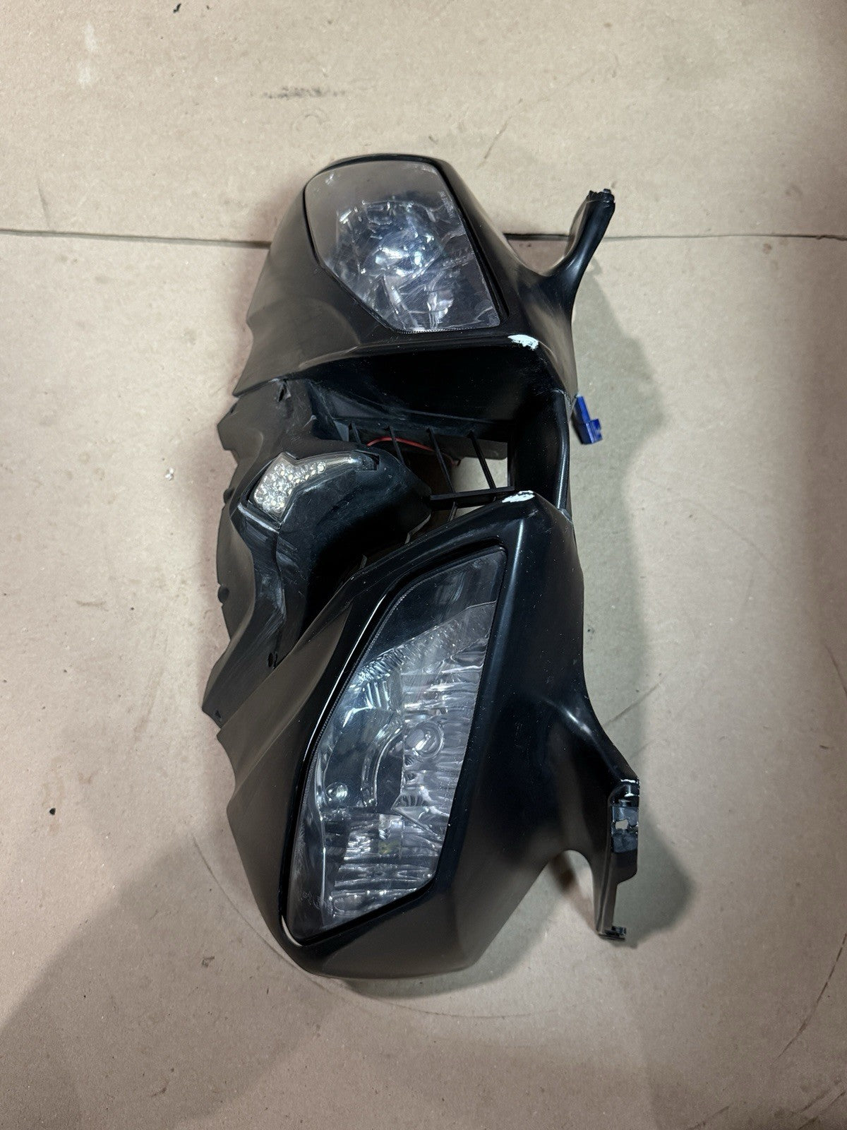 2008-16 Yamaha YZF-R6 OEM Front Headlight Head Light Lamp Assembly Tested Work