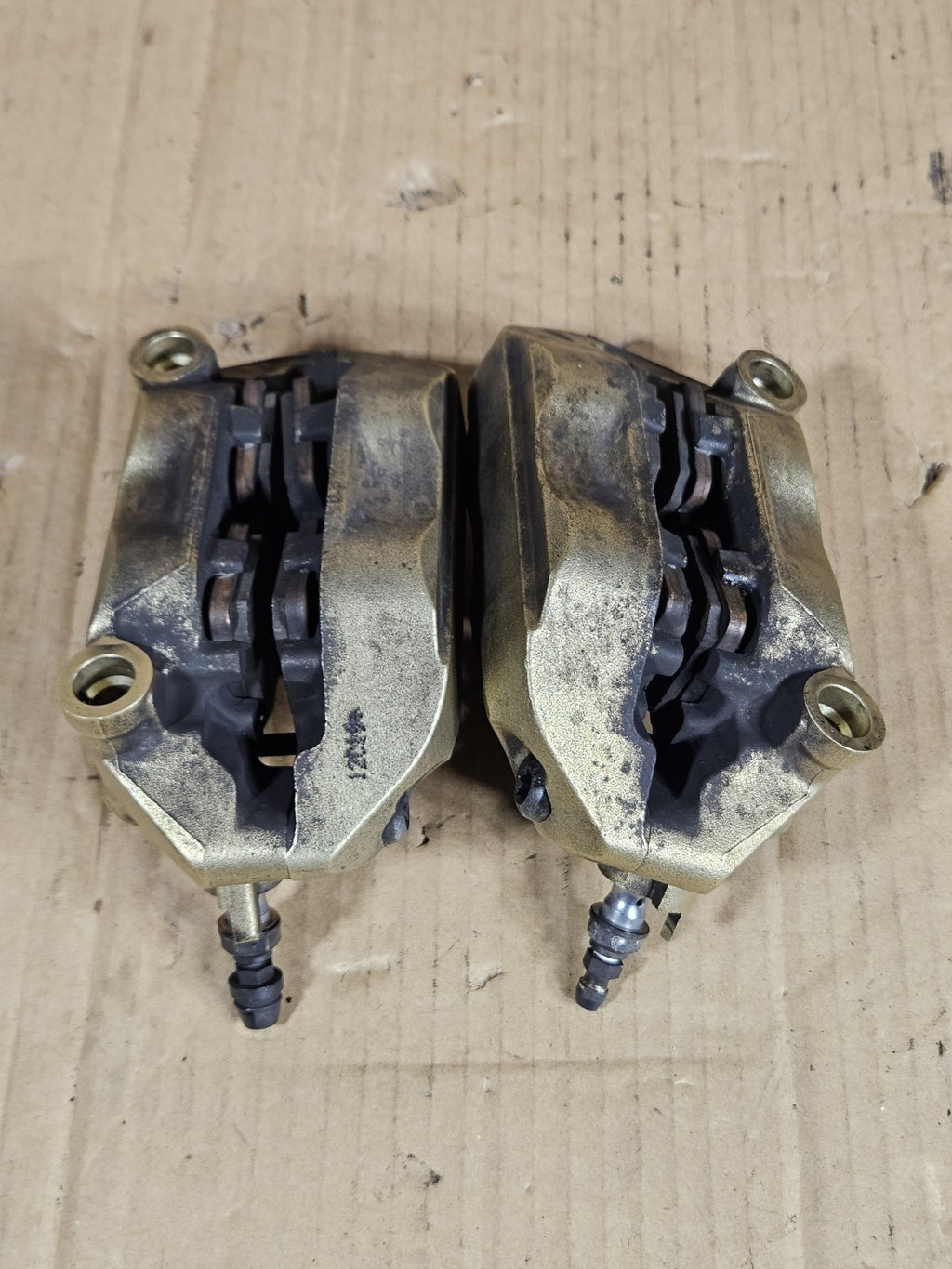 2009-2014 BMW S1000RR OEM Front Brake Calipers Pair Left Right9
