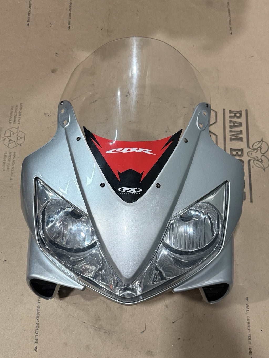 2001-2003 Honda CBR600F4i Front Upper Nose Fairing Headlight Cowl
