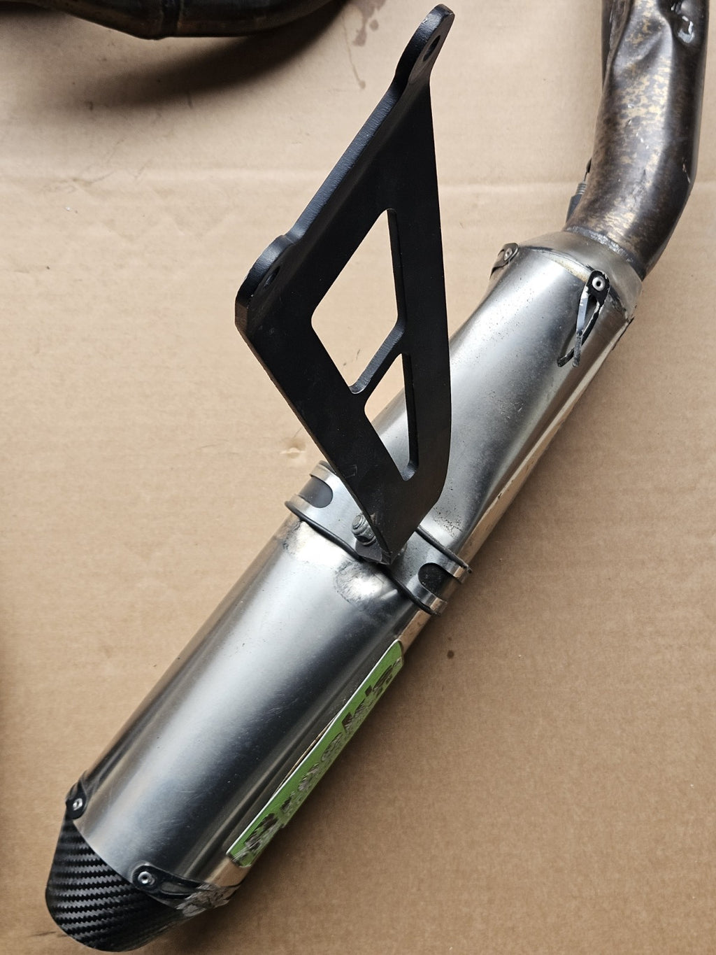 10-14 BMW S1000RR Brock's Full Exhaust System Headers Muffler Damaged