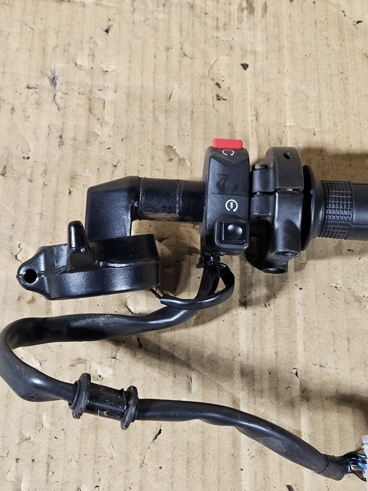 2013 Honda CBR600RR Right Throttle Clip on Switches on OFF with Switches OEM17