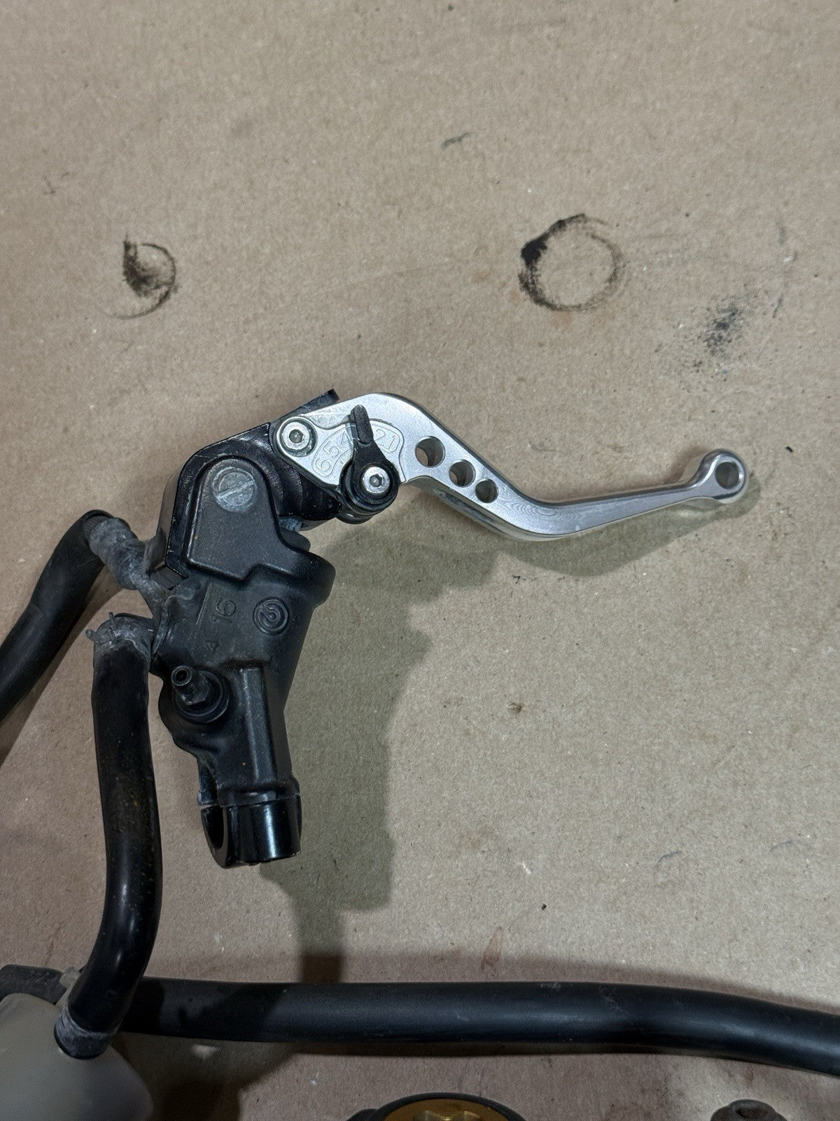 08-16 Yamaha YZF-R6 OEM Front Brake Calipers & Brembo Master Cylinder 2008-2016