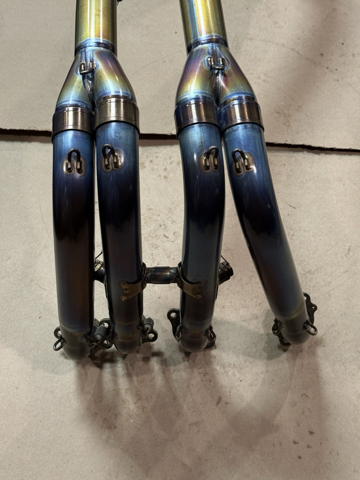 2009-2014 BMW S1000RR K46 Akrapovic Titanium Full Exhaust System Headers Slip-On
