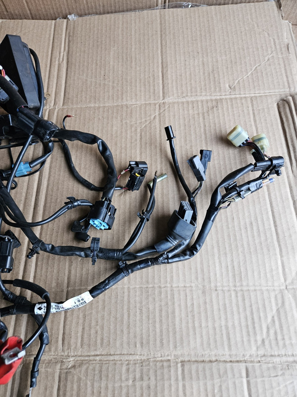 2017-2019 Kawasaki Ninja 650 EX650 ABS OEM Main Engine Wiring Harness Loom3
