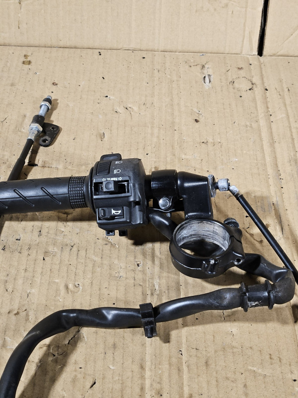 2013 Honda CBR600RR Aftermarket Complete Clutch Side Clip on Lever Headlight4