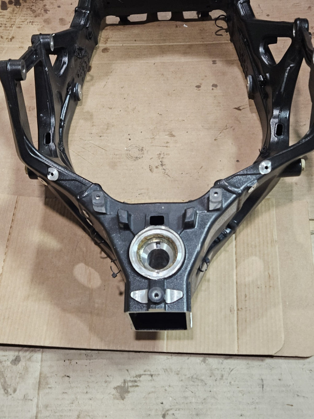 2009-2014 BMW S1000RR S1000 Frame Main Chassis CLN 09 10 11 12 13 14 DAMAGED