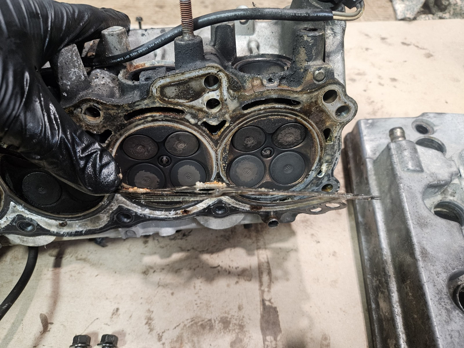 01-06 2002 Honda CBR600F4i OEM Cylinder Head Valvetrain Camshafts Engine Top End
