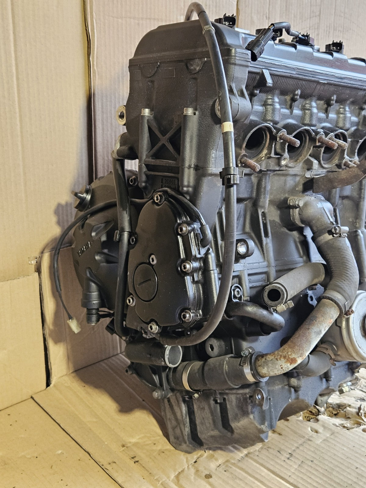 08-16 Yamaha R6 YZF-R6 YZF R6 Engine Motor READ COMPLETE ENGINE Running16