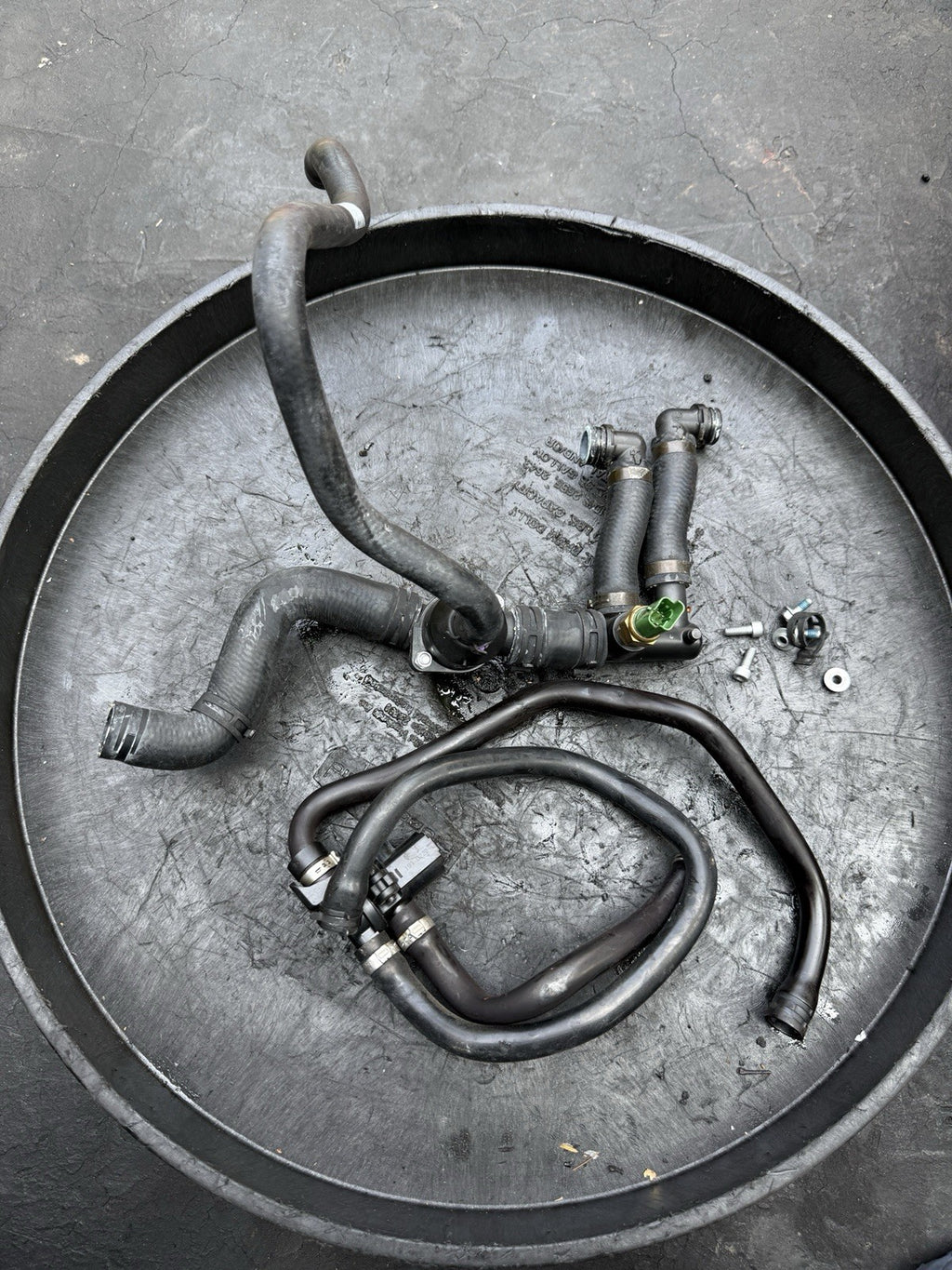 2021-2024 Aprilia RSV4 Tuono V4 OEM Radiator Coolant Hoses Thermostat Sensor Set8