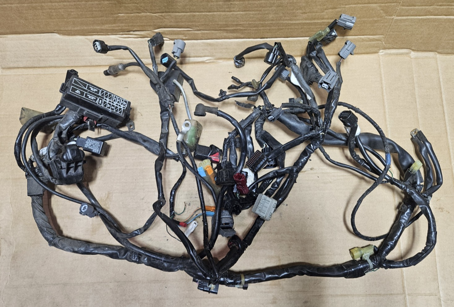 2011 Honda CB1000R Main Engine Wiring Harness Motor Wire Loom OEM Cylinder Head
