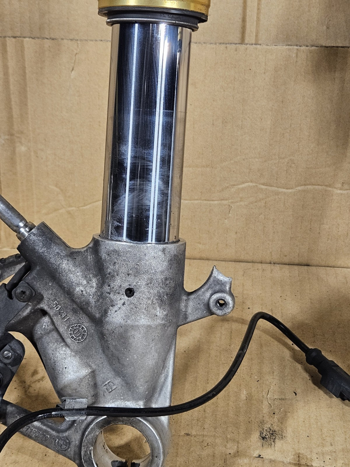 2012 BMW S1000RR OEM Front Forks Pair Fork Tubes Suspension Left Right 4