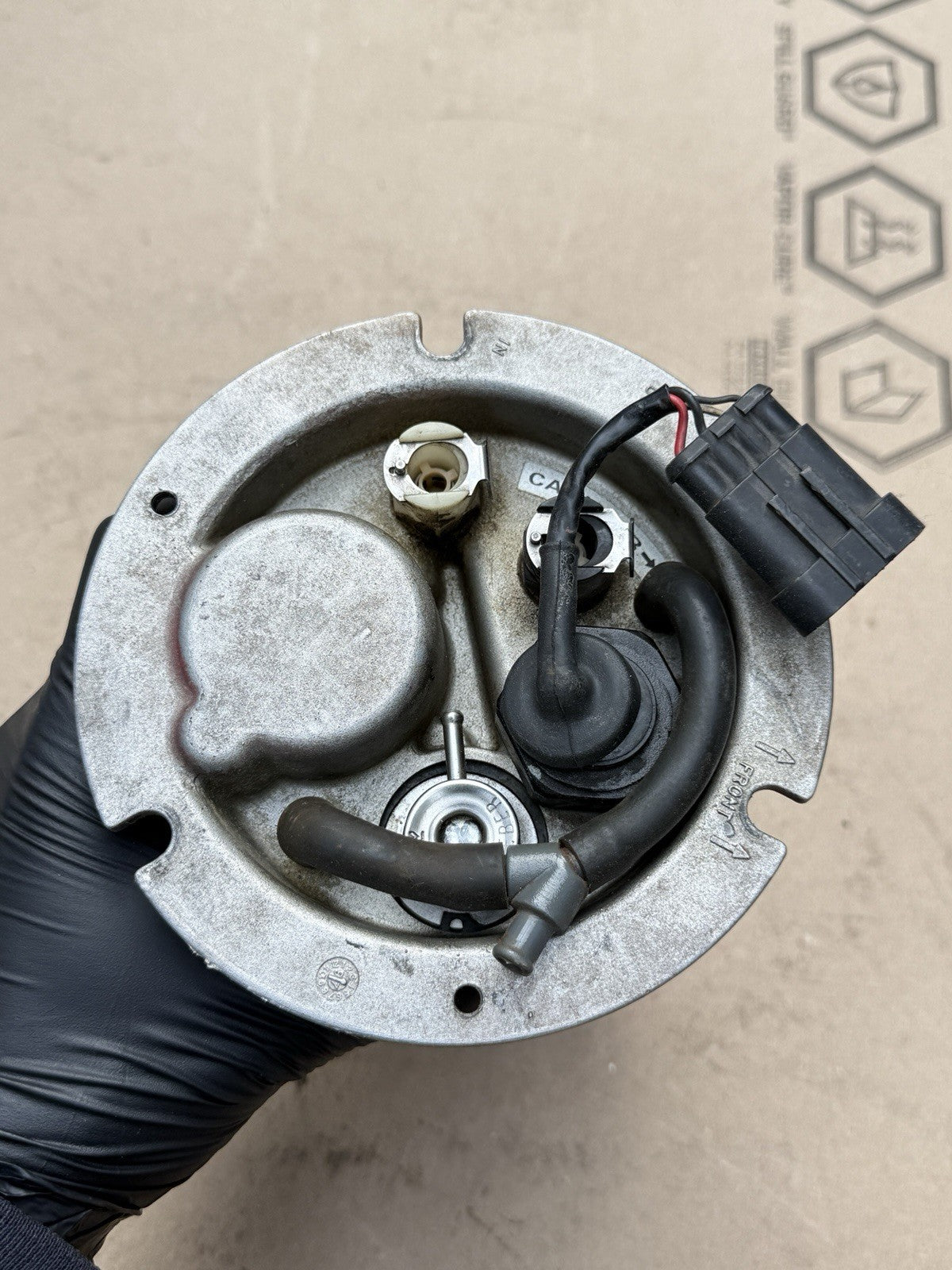 94-04 Ducati 748 916 996 998 OEM Fuel Tank Petrol Pump Flange Sender Regulator