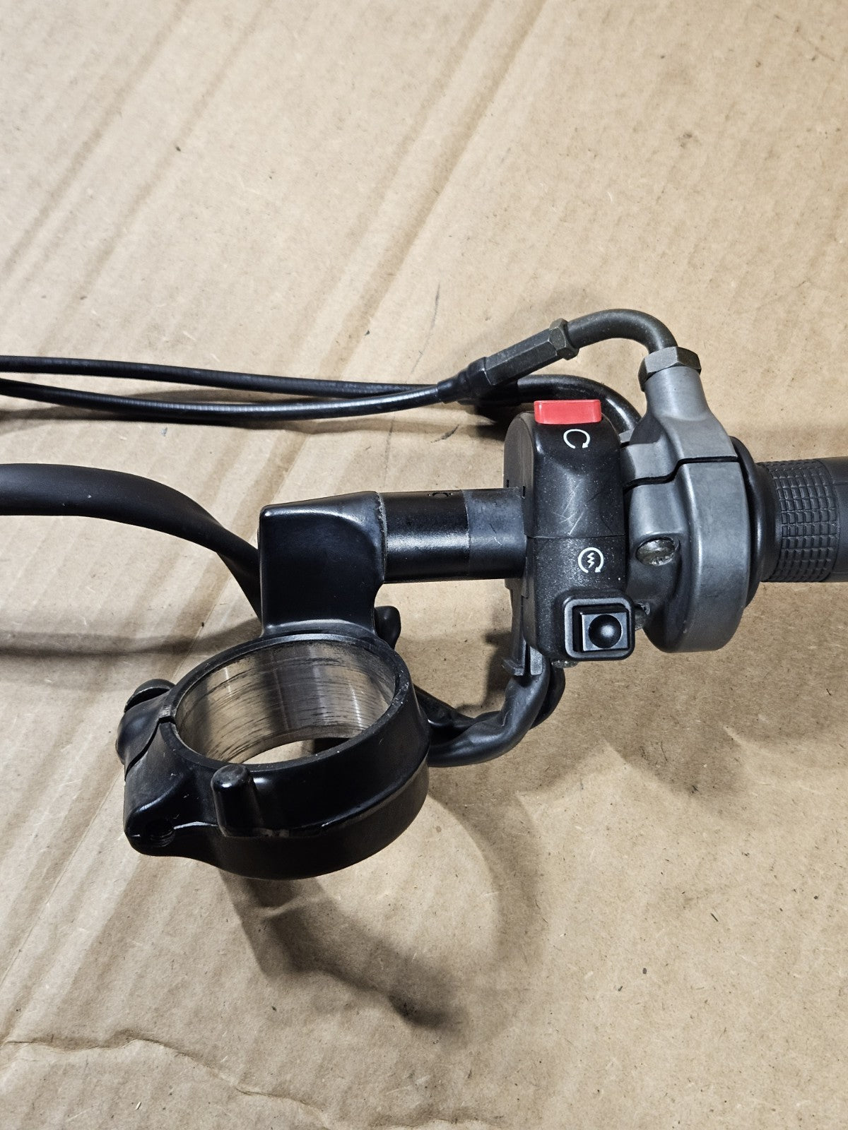 2005-2007 Honda CBR1000RR OEM Right Clip-On Bar Throttle Switch 53100-MEL-D0012