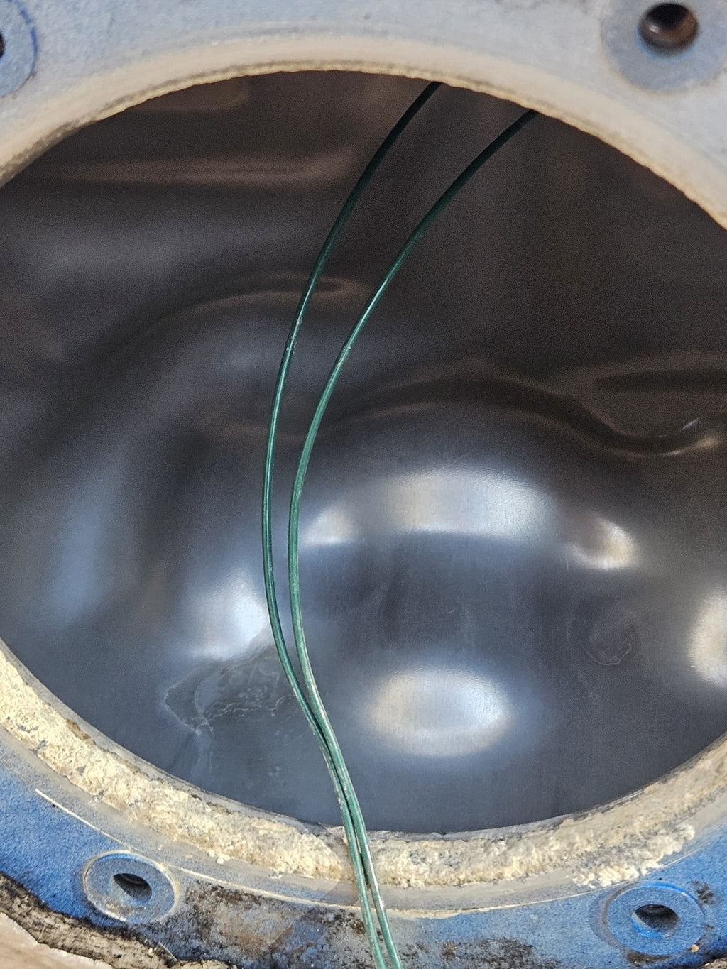 10-18 BMW S1000RR OEM Fuel Gas Tank Petrol Reservoir Factory Genuine Tank BLUE