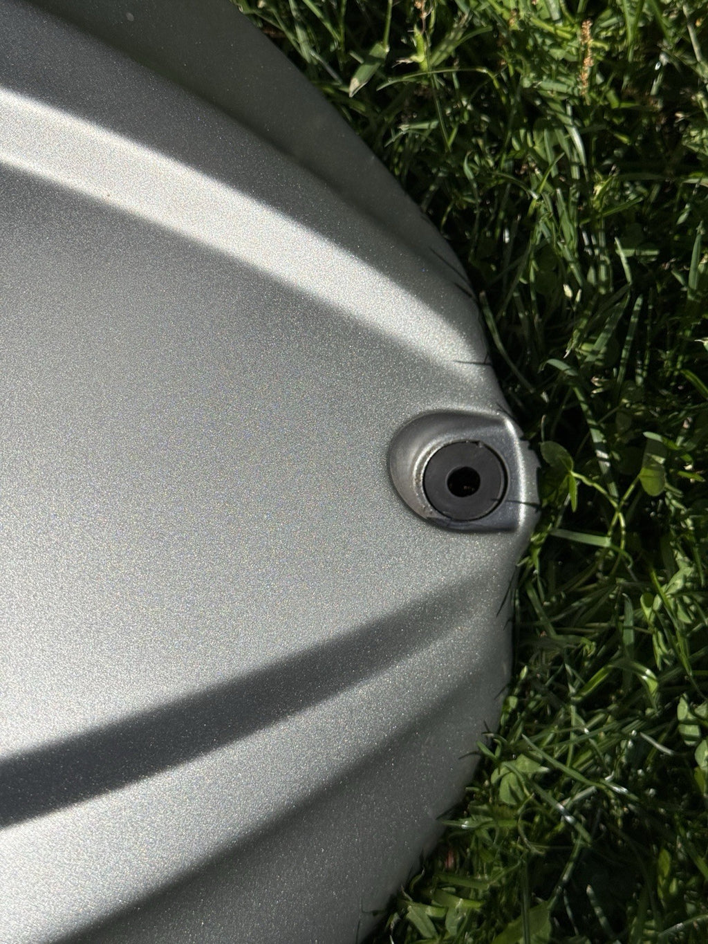 19-24 APRILIA RSV4 1100 OEM GAS TANK FUEL CELL PETROL RESERVOIR Gray Silver