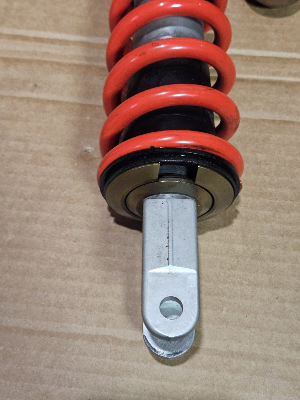 2013 BMW S1000RR OEM Rear Shock Absorber Suspension Strut Red Spring