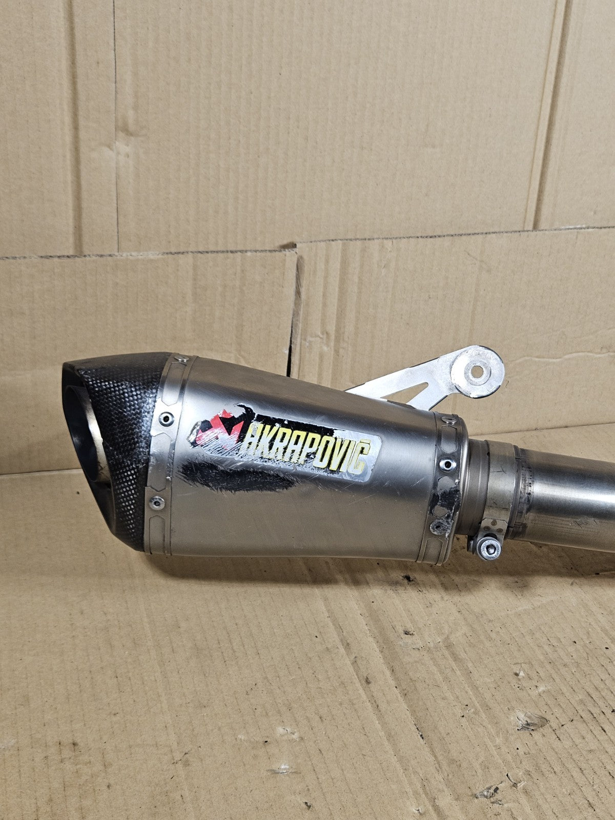 2012 BMW S1000RR Akrapovic Full Exhaust System Headers Slip On Muffler Complete1