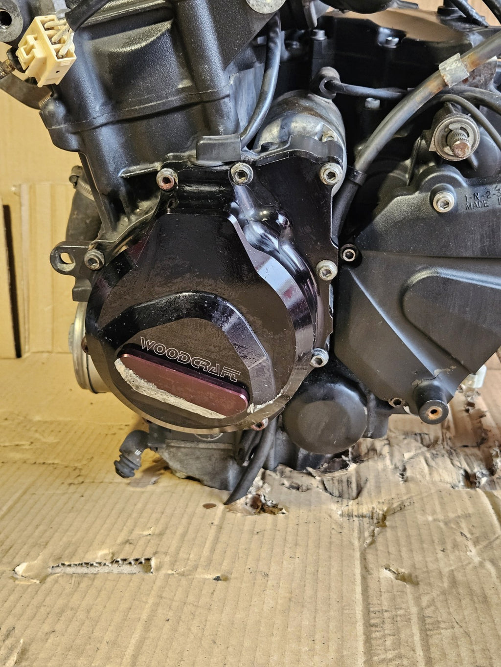 08-16 Yamaha R6 YZF-R6 YZF R6 Engine Motor READ COMPLETE ENGINE Running8