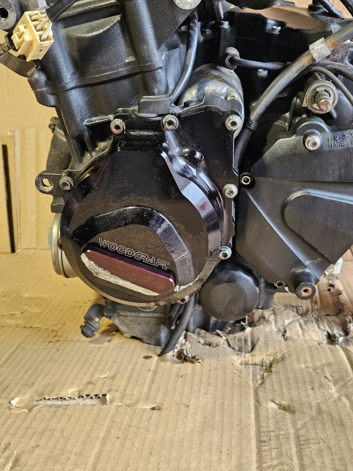 08-16 Yamaha R6 YZF-R6 YZF R6 Engine Motor READ COMPLETE ENGINE Running8