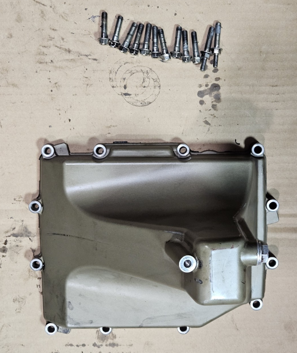 Ducati Panigale 1199 1299 OEM Oil Pan Sump 25220071B Genuine