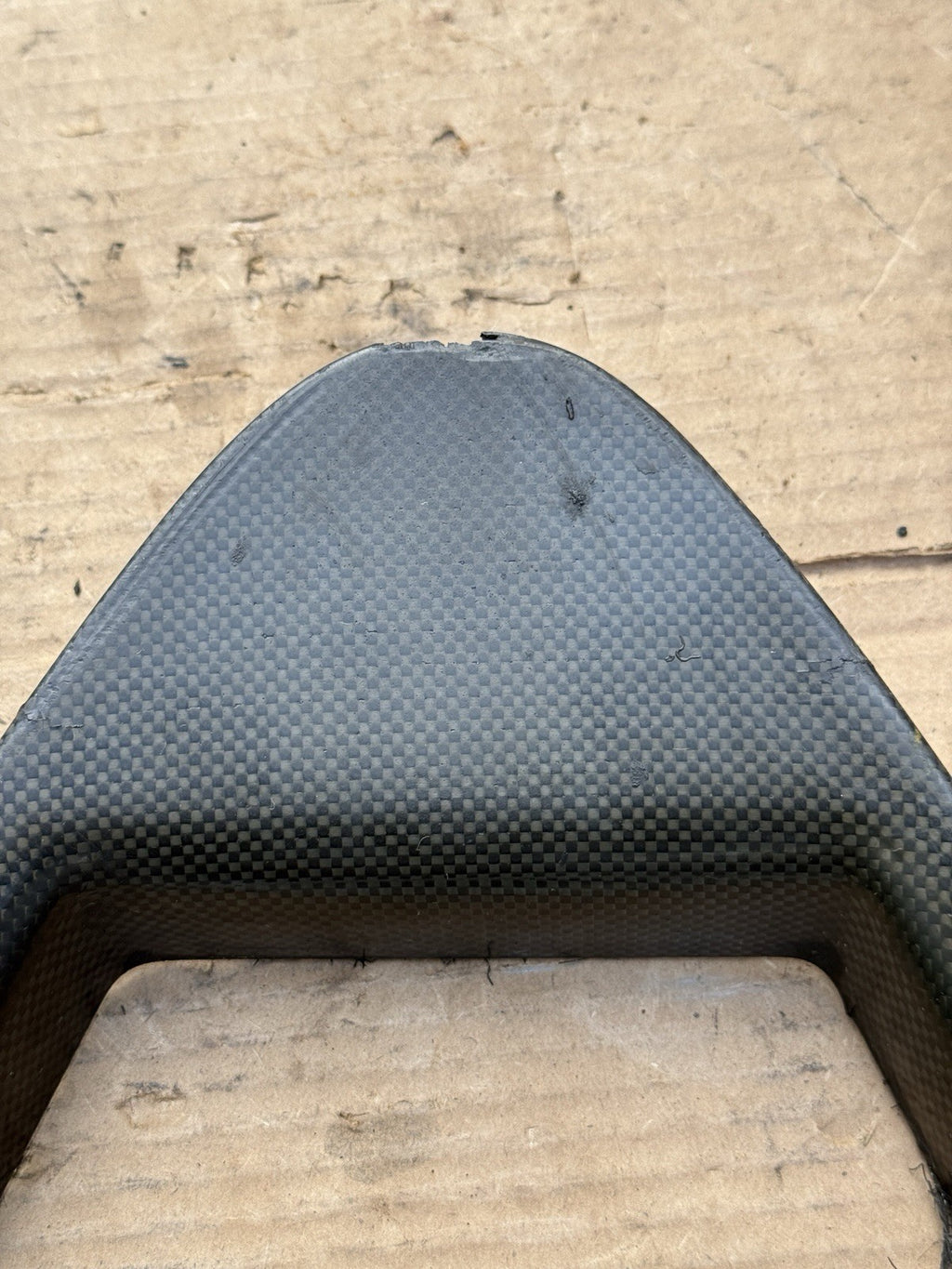 94-04 Ducati 748 916 996 998 OEM Carbon Radiator Air Intake Duct Cooling Coolant