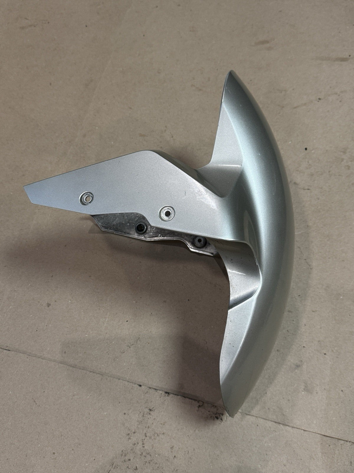 09-14 BMW S1000RR OEM Front Fender Fairing Mudguard Splash Guard Gray Bronze OEM