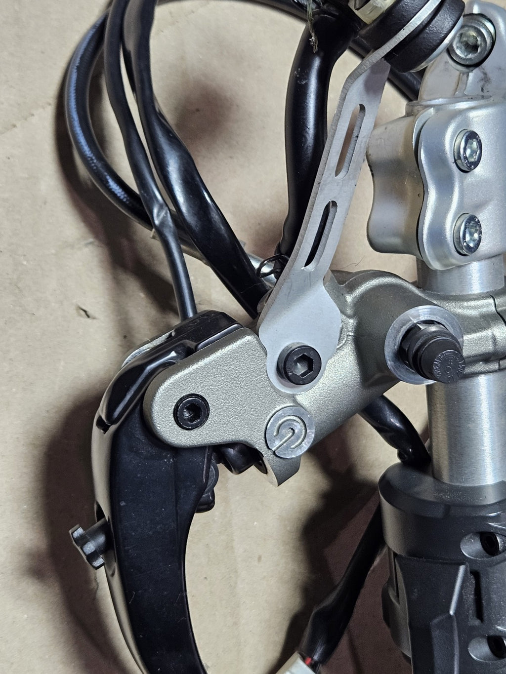 15-17 Ducati Panigale 1299 Brembo Left Clutch Master Cylinder Clip on Lever Disc