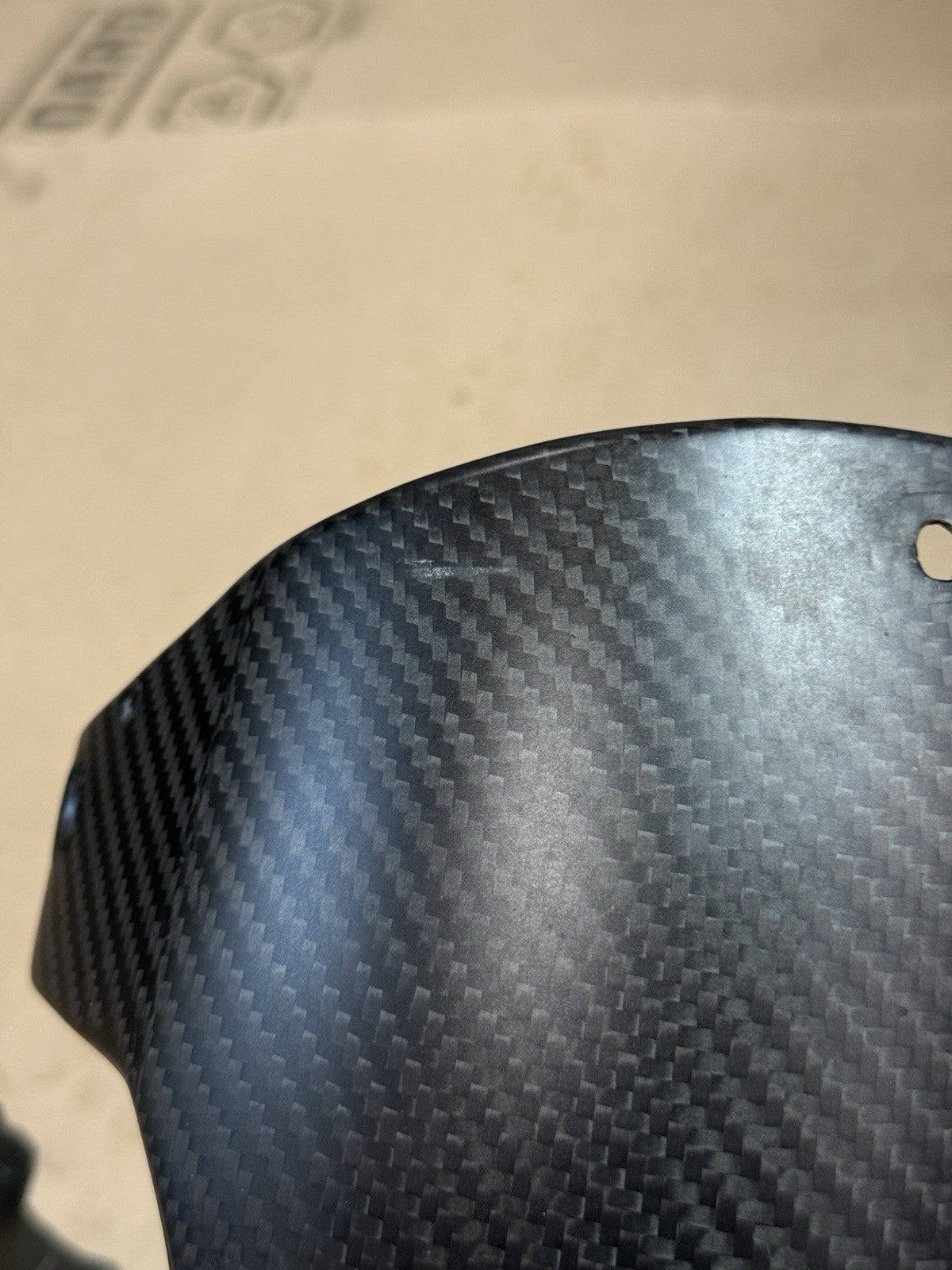 19-24 Aprilia RSV4 1100 Factory Tuono Carbon Fiber Front Fender Mudguard