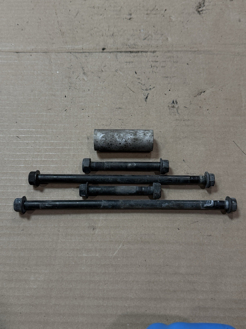 1998-1999 Kawasaki Ninja ZX6R ZX-6R ZX600G OEM Engine Mount Bolts Motor Hardware2