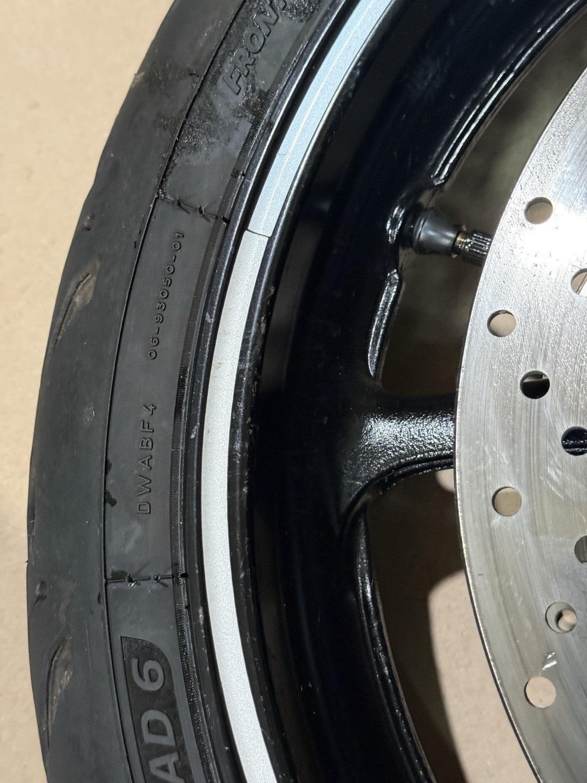 08-16 Yamaha YZF R6 YZFR6 OEM Front Rear Wheels Rims Rotors Sprocket Hub