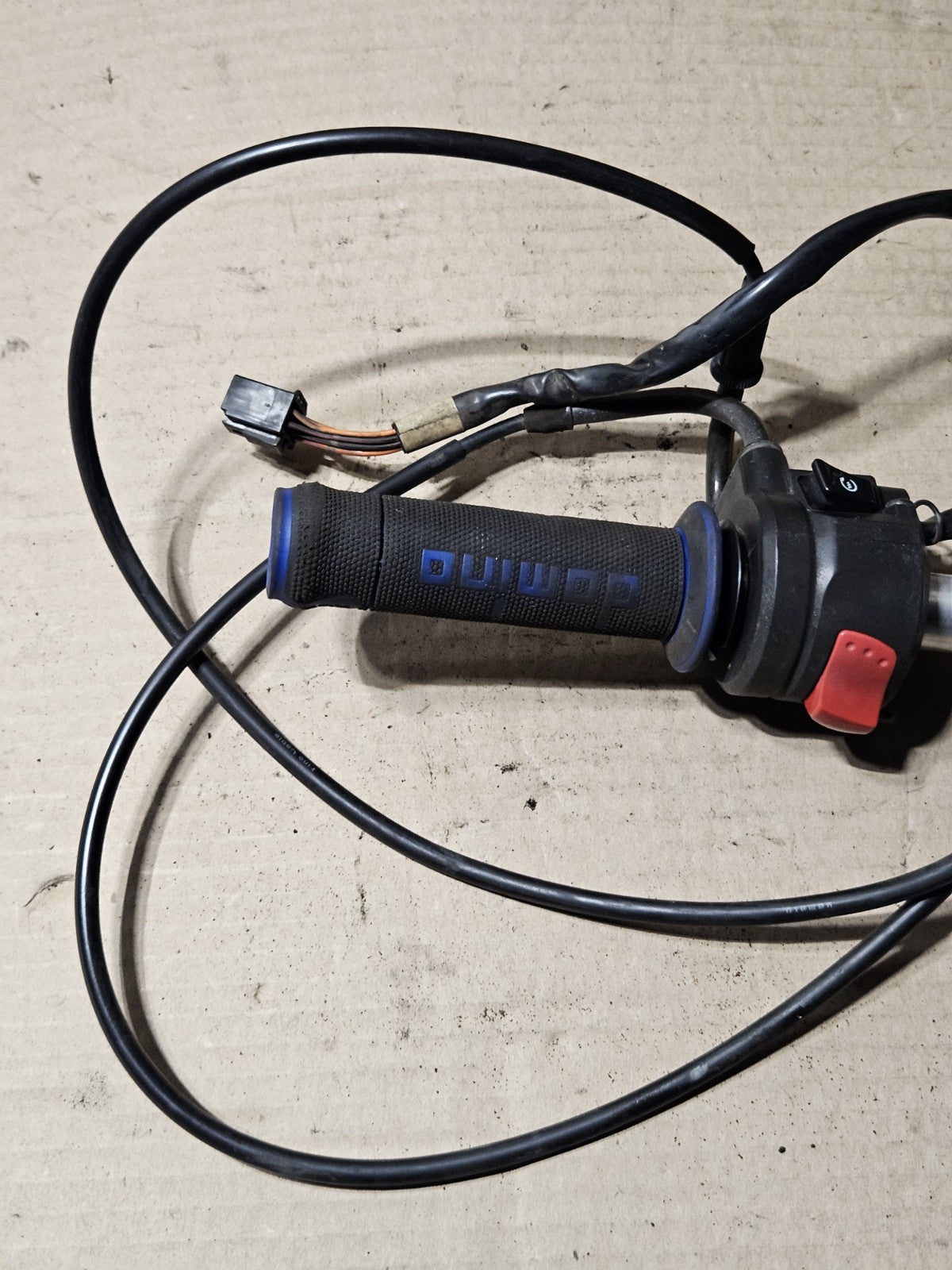 2006-2007 Suzuki GSXR600 GSXR750 RH Throttle Clip On Aftermarket Lever Switches9