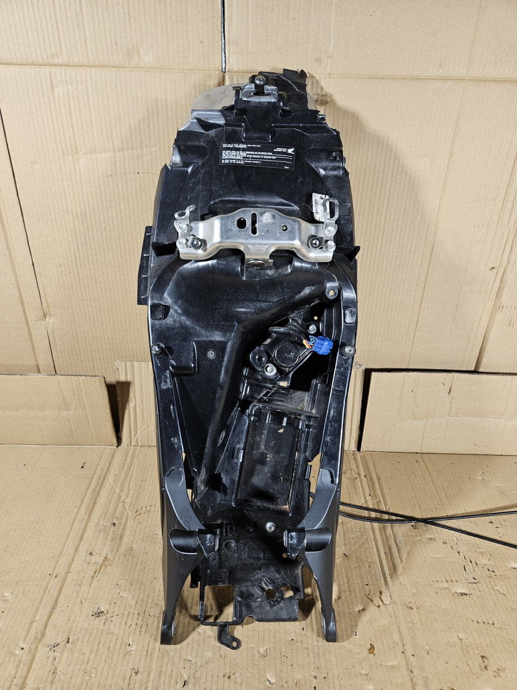 2013 Honda CBR600RR Subframe Complete with Plastic undertray OEM Genuine Rear17