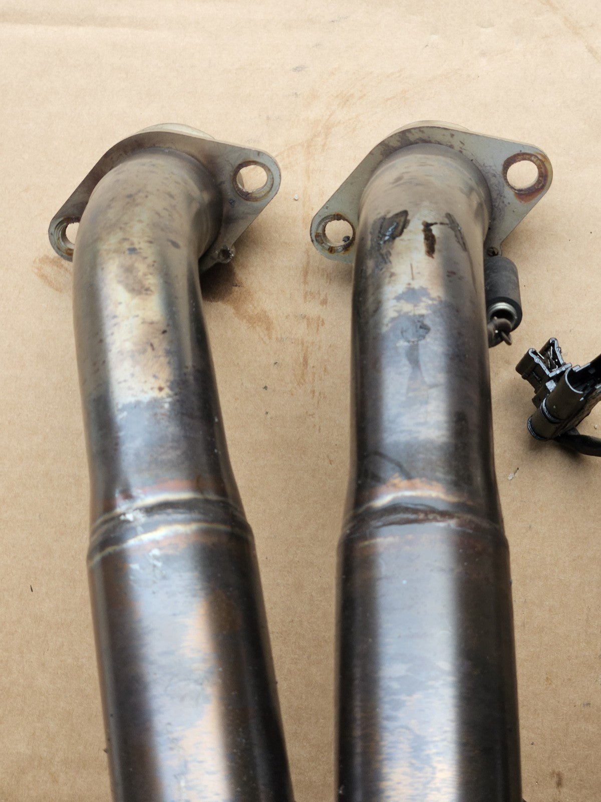 10-14 BMW S1000RR Brock's Full Exhaust System Headers Muffler Damaged