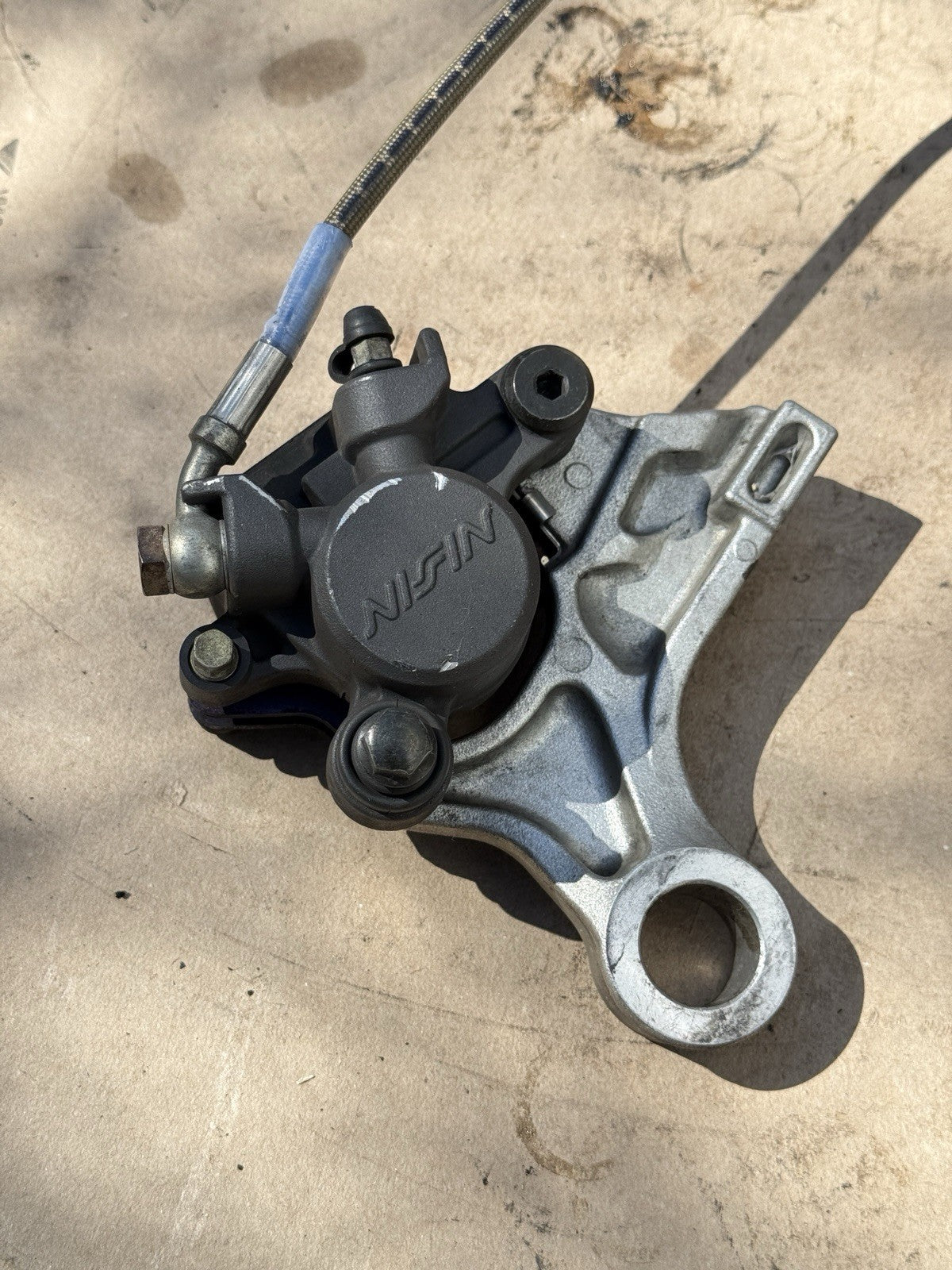 05-06 Honda CBR600RR OEM Rear Brake Assembly Caliper Master Cylinder Line Set