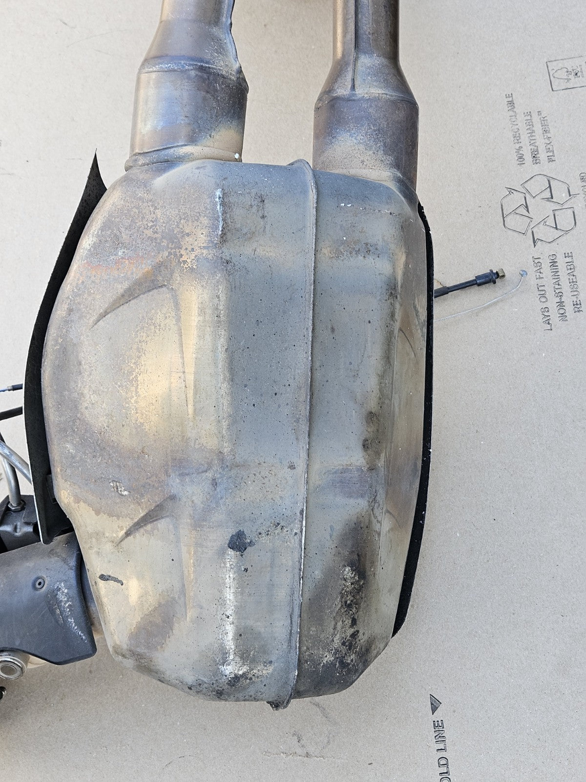 BMW S1000RR S 1000RR 2009-2014 OEM Exhaust Headers/Exhaust Manifold 185198320