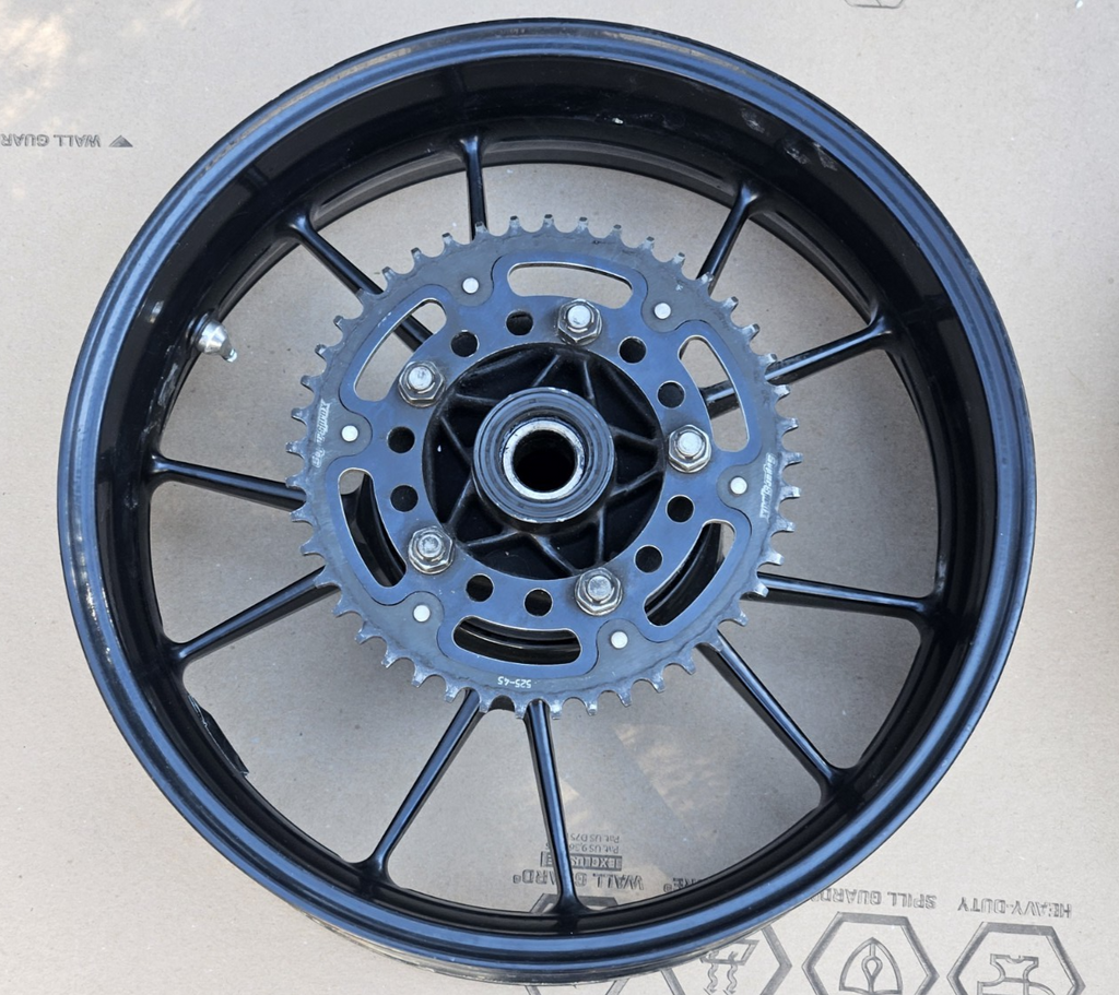 2010-2014 BMW S1000RR OEM Rear Wheel Rim Straight Clean Genuine