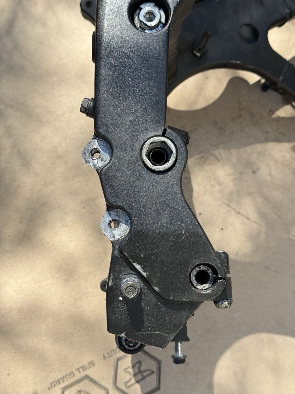 05-06 2006 Honda CBR600RR Cbr 600RR Main Frame Chassis Ez Reg Cln 5000 Miles OEM