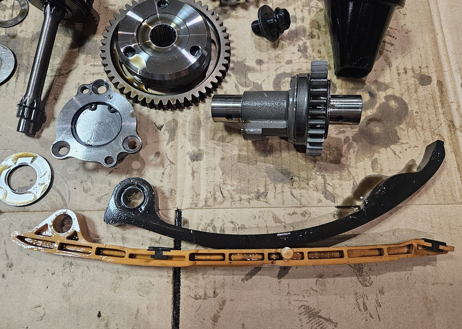 2012-2016 Suzuki GSXR1000 Camshaft Cam Chain Guide Gears OEM 2015 GSX-R1000