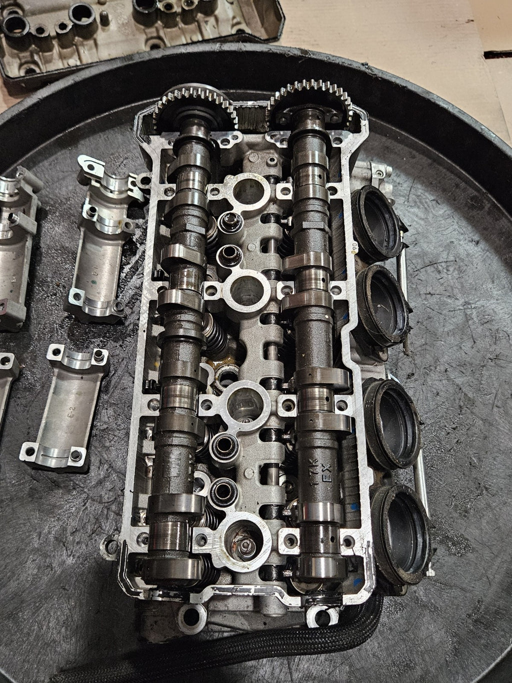 2017 17-25 SUZUKI GSXR 1000 COMPLETE ENGINE MOTOR OEM TOP END CYLINDER HEAD CAMS3