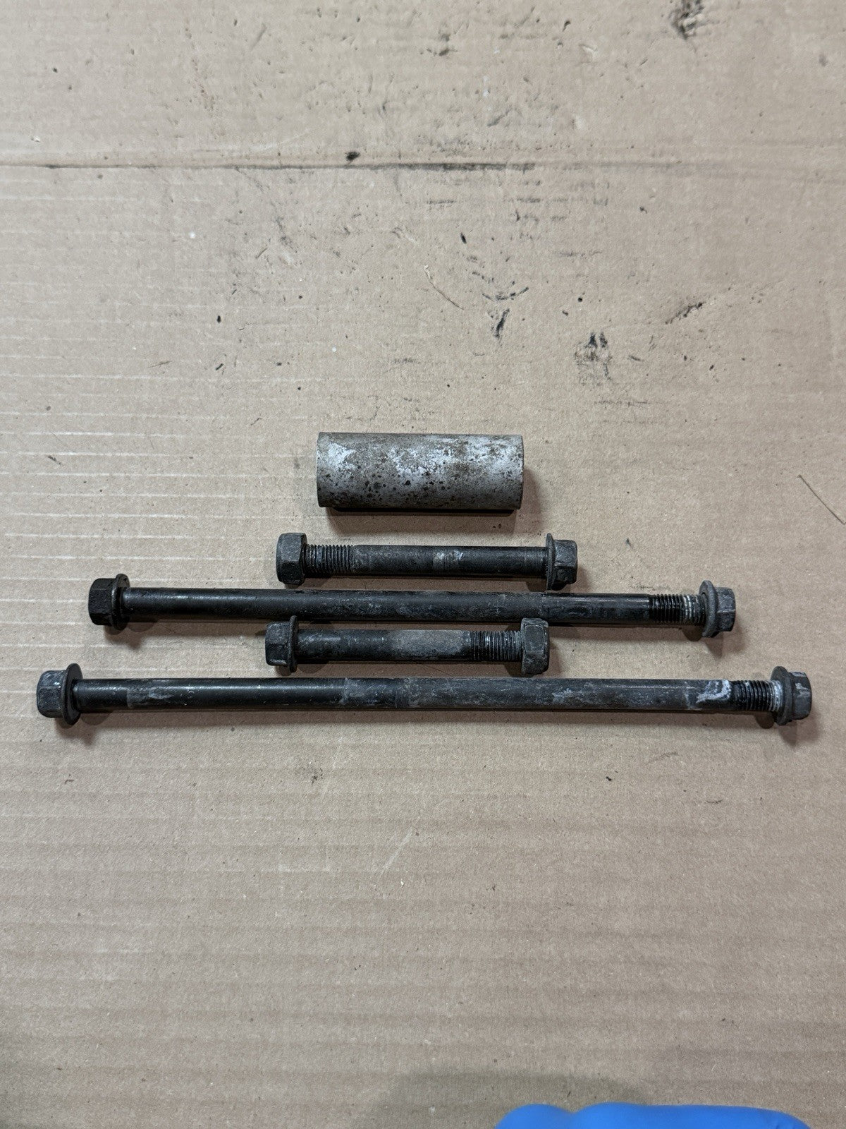1998-1999 Kawasaki Ninja ZX6R ZX-6R ZX600G OEM Engine Mount Bolts Motor Hardware1