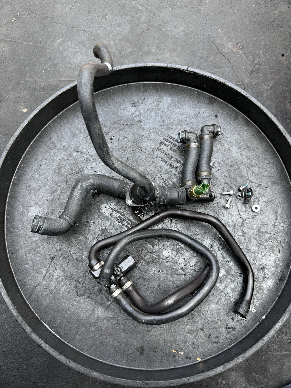 2021-2024 Aprilia RSV4 Tuono V4 OEM Radiator Coolant Hoses Thermostat Sensor Set0