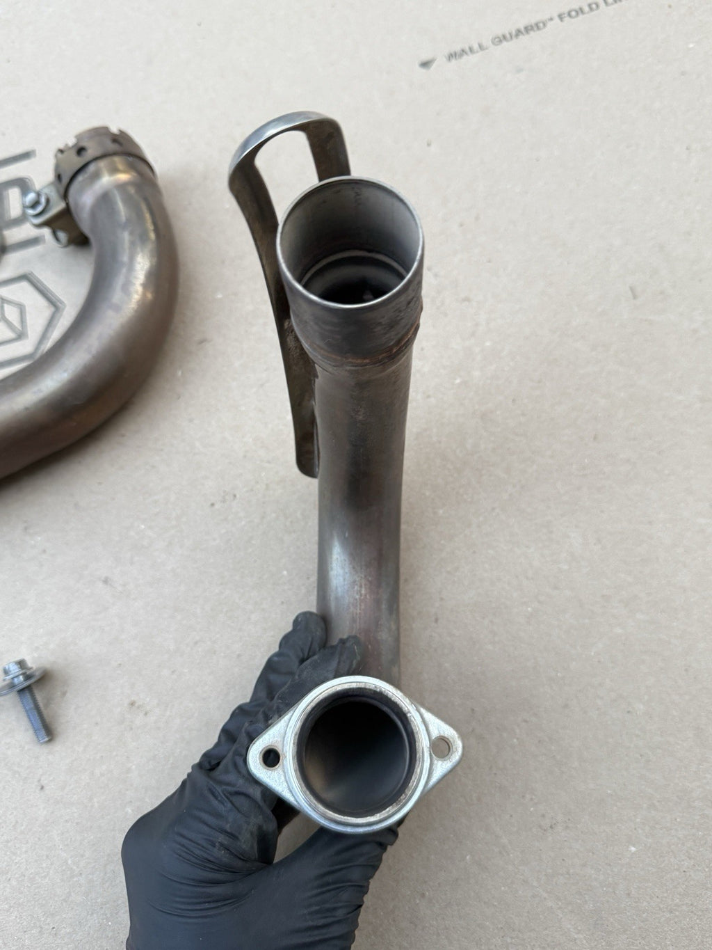 18-22 2021 Yamaha YZ450F OEM Exhaust Header Pipe BR9-14611-00-00 Factory Clean