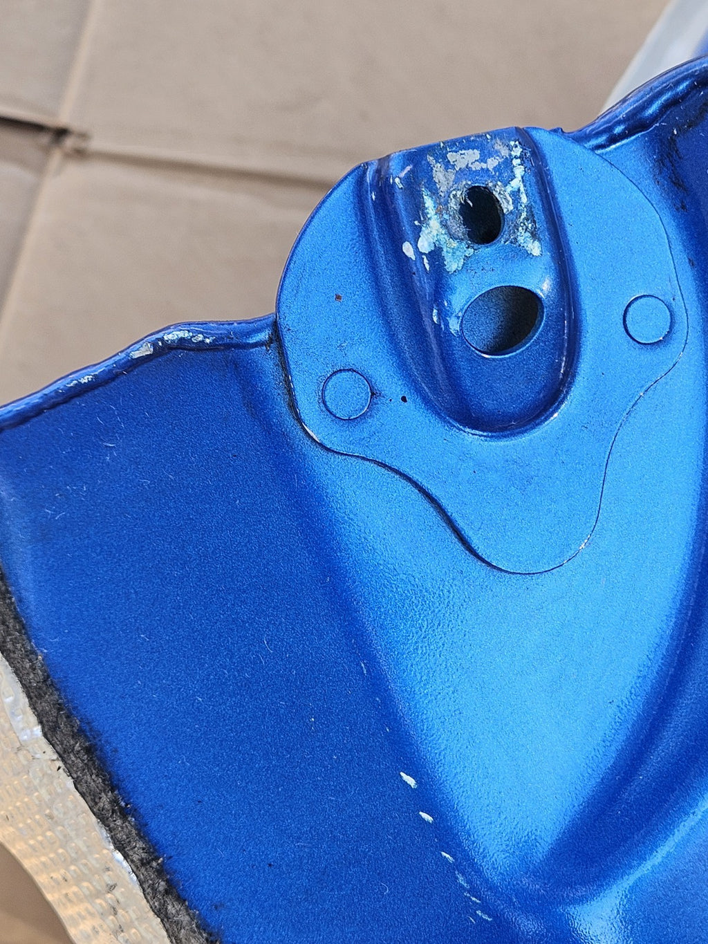 10-18 BMW S1000RR OEM Fuel Gas Tank Petrol Reservoir Factory Genuine Tank BLUE