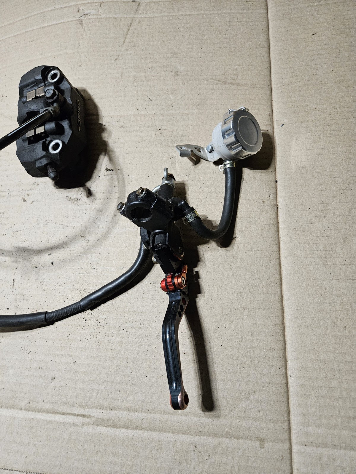 2006-2007 Suzuki GSXR600 GSXR750 Front Brake Calipers Master Cylinder OEM3
