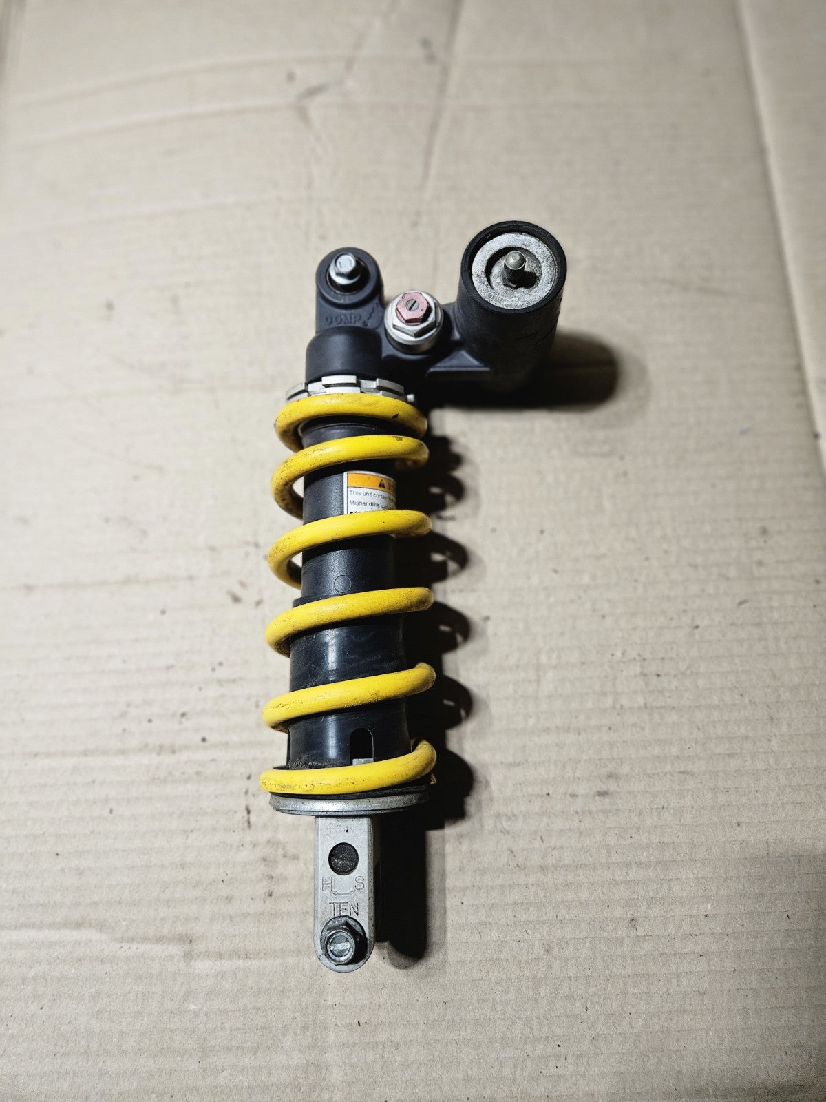 2006-2007 Suzuki GSXR600 GSX-R600 K6 K7 OEM Rear Shock Absorber Monoshock Spring3