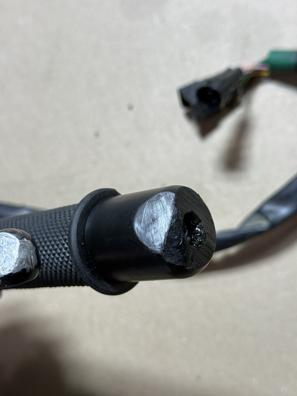 2015 13-18 NINJA ZX6R ZX636 OEM LEFT CLIP ON CLIPON HANDLEBAR W SWITCHES CLUTCH