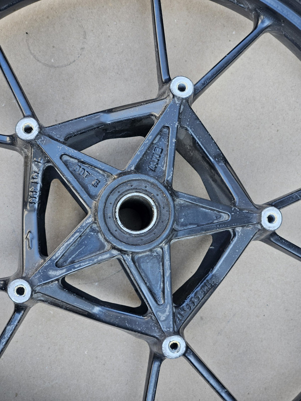 2010-2014 2010 BMW S1000RR S1000R Front Rear Wheel Rim Set OEM Factory Genuine